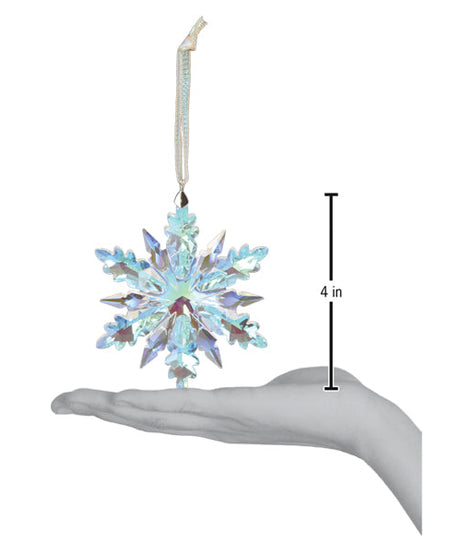 Radiant Crystal Snowflake Ornament - Grazingbelles