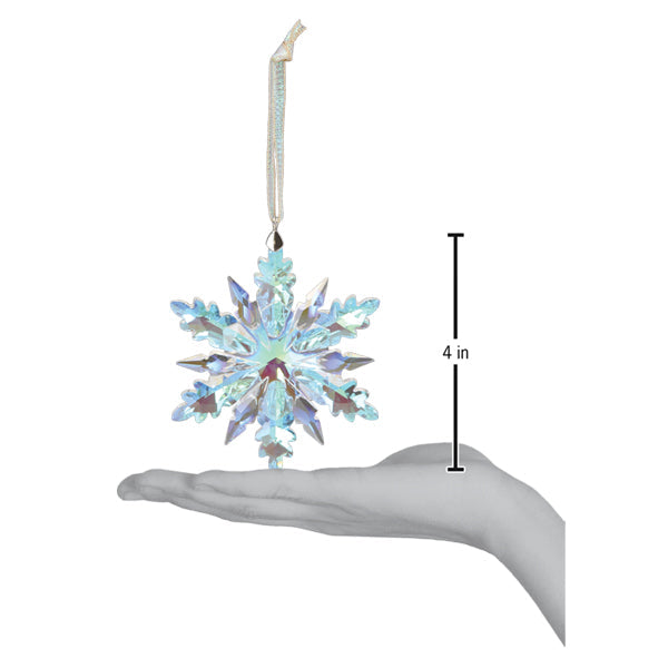 Radiant Crystal Snowflake Ornament - Grazingbelles