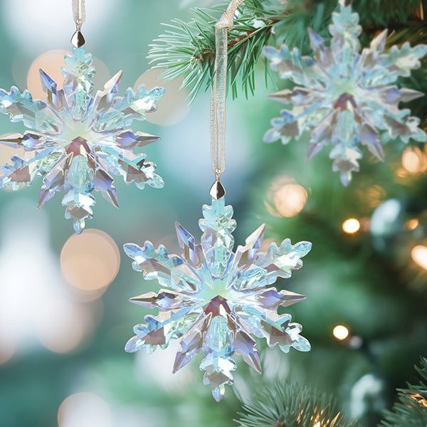Radiant Crystal Snowflake Ornament - Grazingbelles