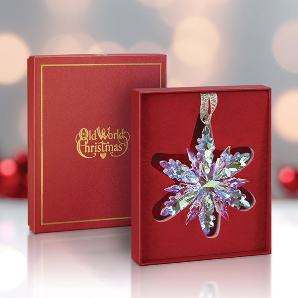 Radiant Crystal Snowflake Ornament - Grazingbelles
