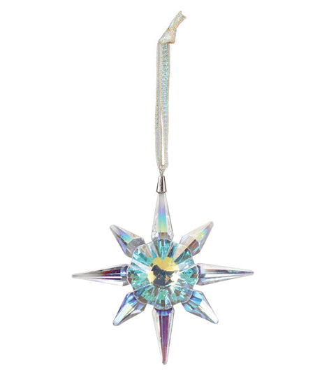 Radiant Crystal Starflake Ornament