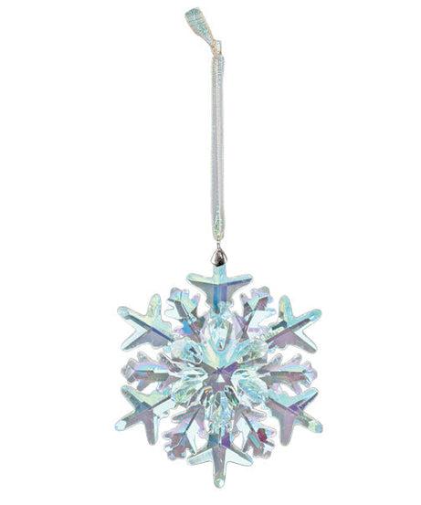 Radiant Crystal Frostflake Ornament