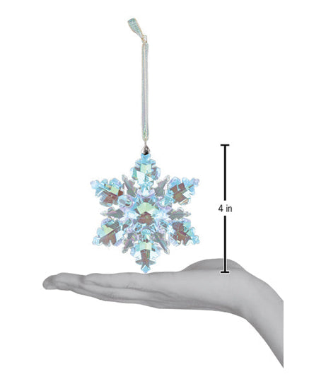 Radiant Crystal Snowburst Ornament
