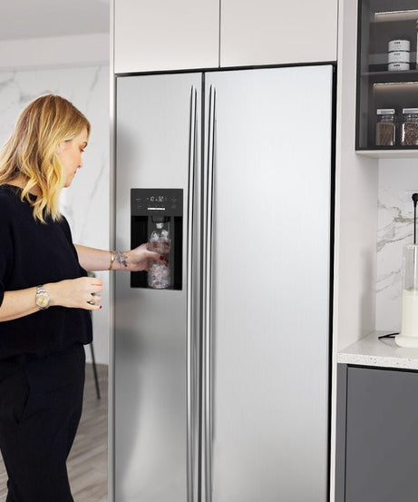 36" Side By Side 20.01 Cu. ft. Built-in Refrigerator with Freezer & Ice Maker Included