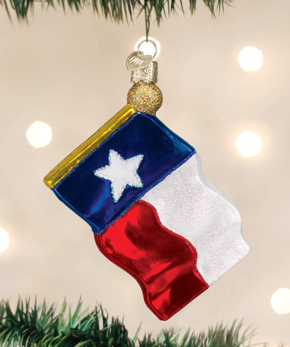 Texas State Flag Ornament