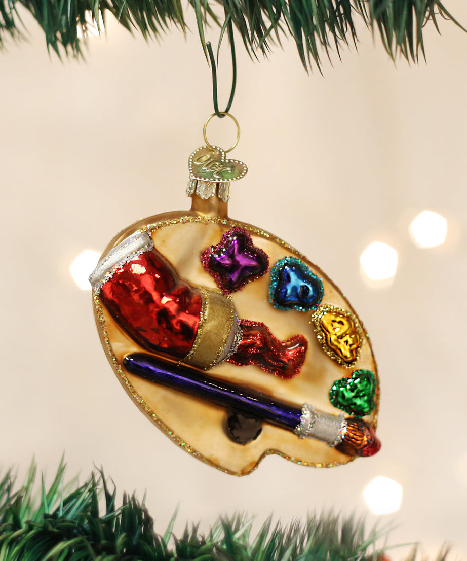 Artist's Palette Ornament