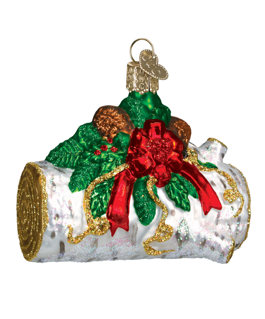 Yule Log Ornament