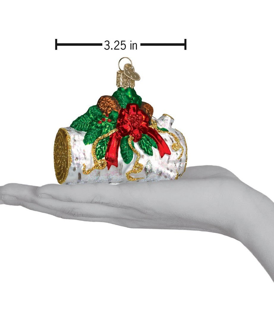 Yule Log Ornament