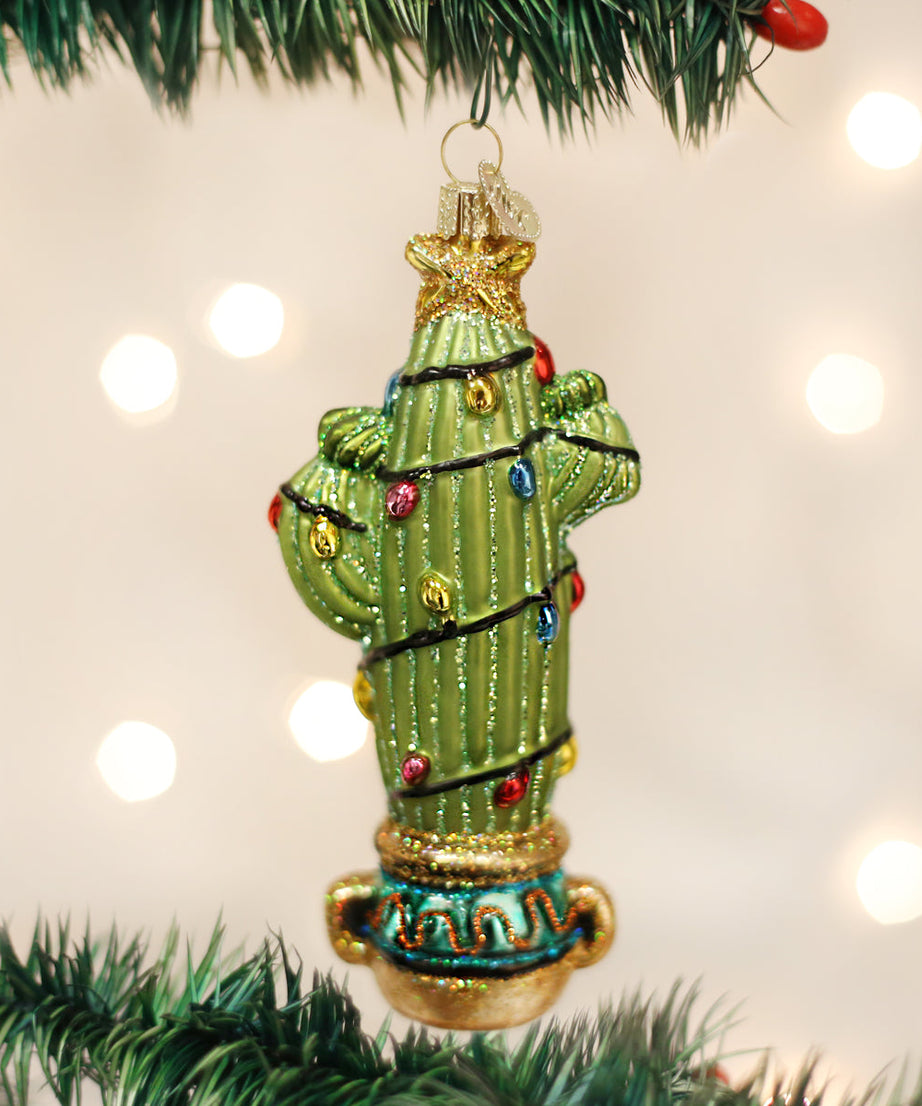 Christmas Cactus Ornament