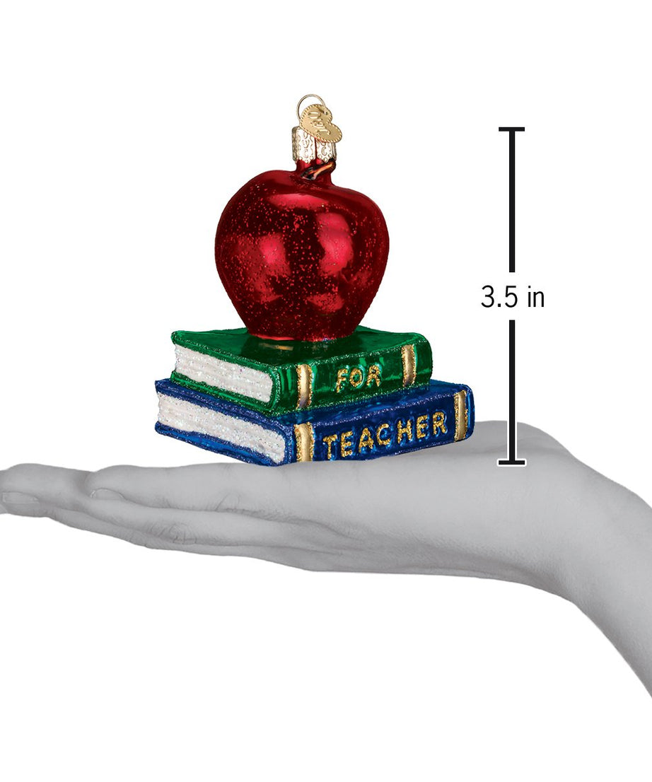 Teacher's Apple Ornament