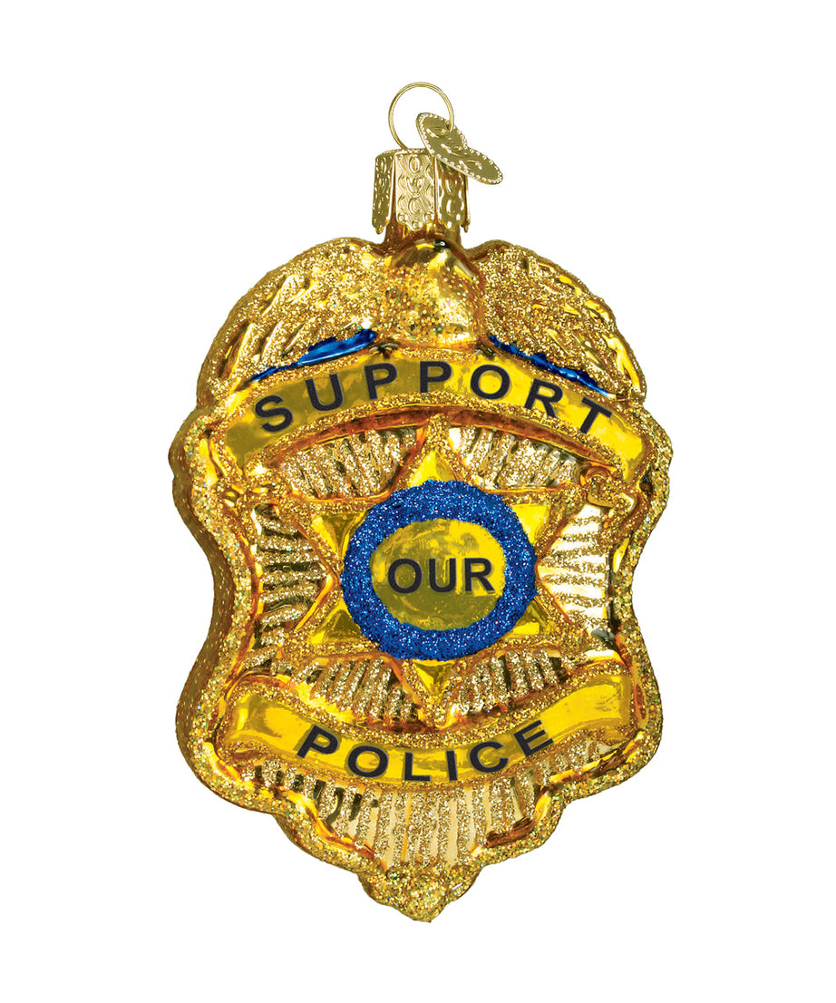 Police Badge Ornament