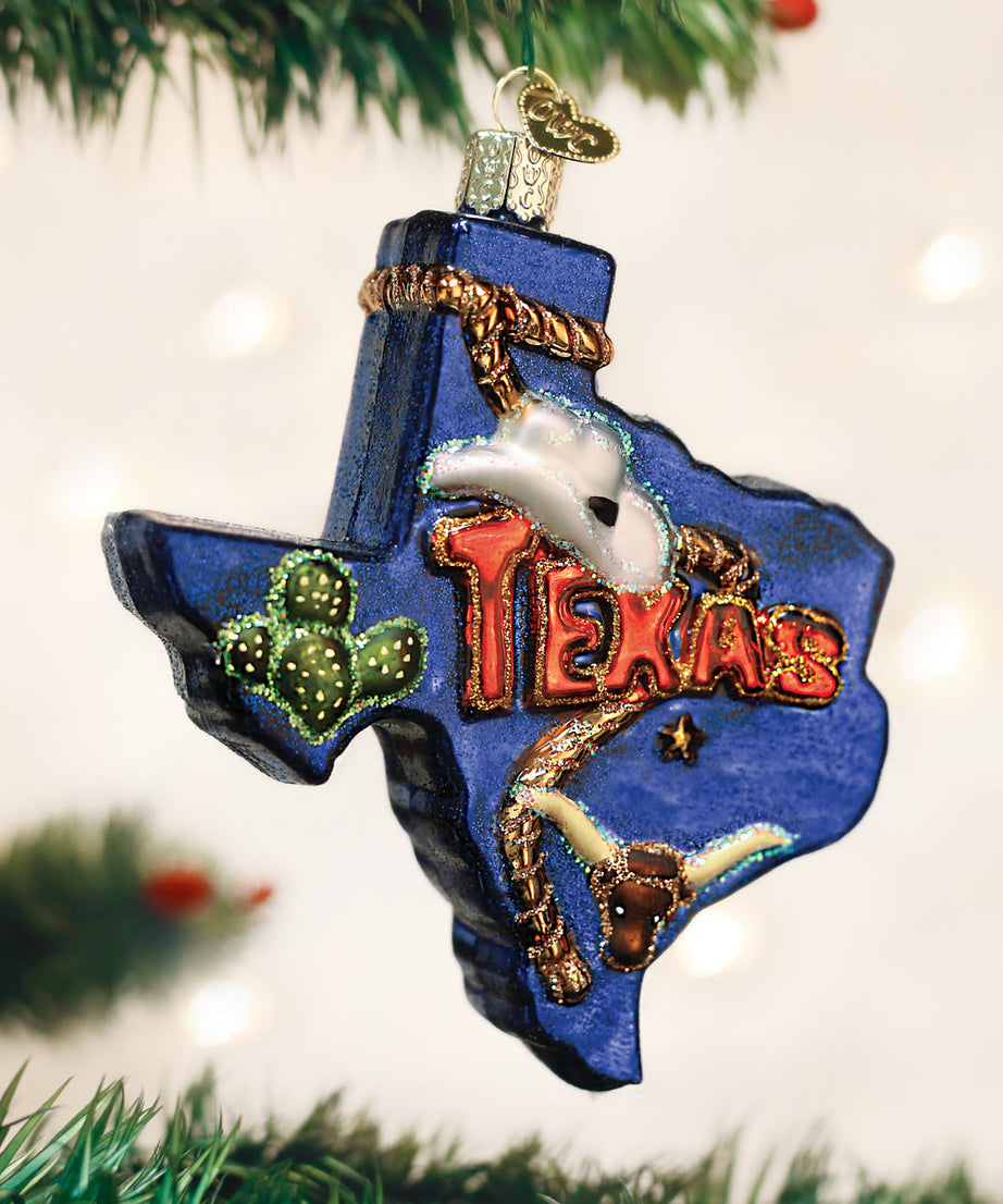 State Of Texas Ornament