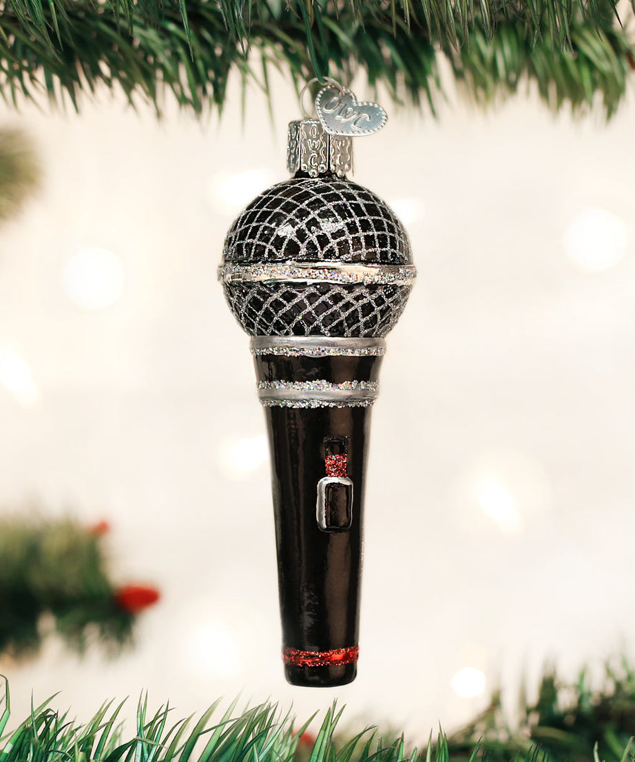 Microphone Ornament