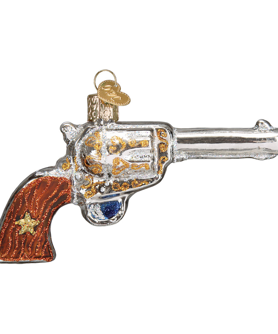 Western Revolver Ornament