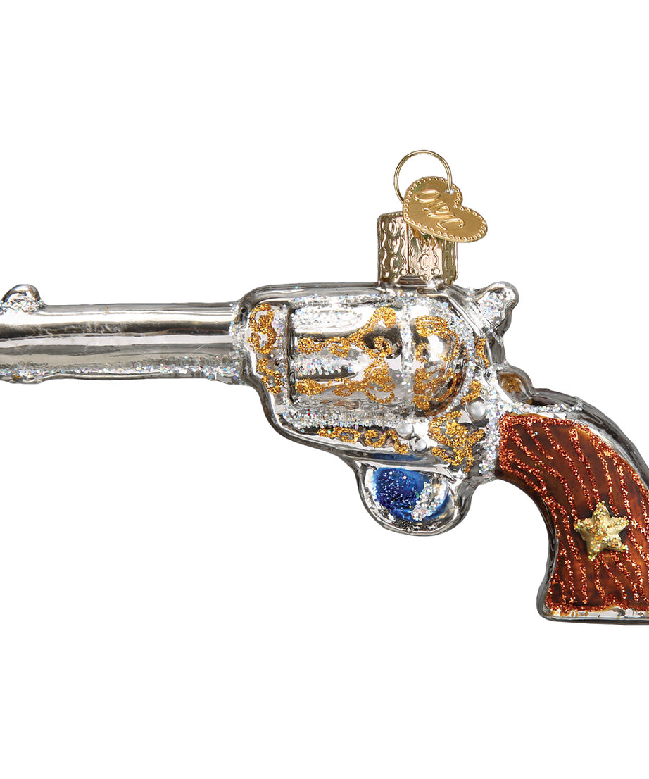 Western Revolver Ornament