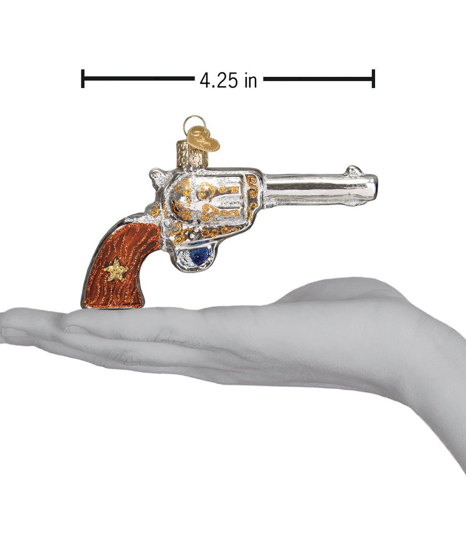 Western Revolver Ornament