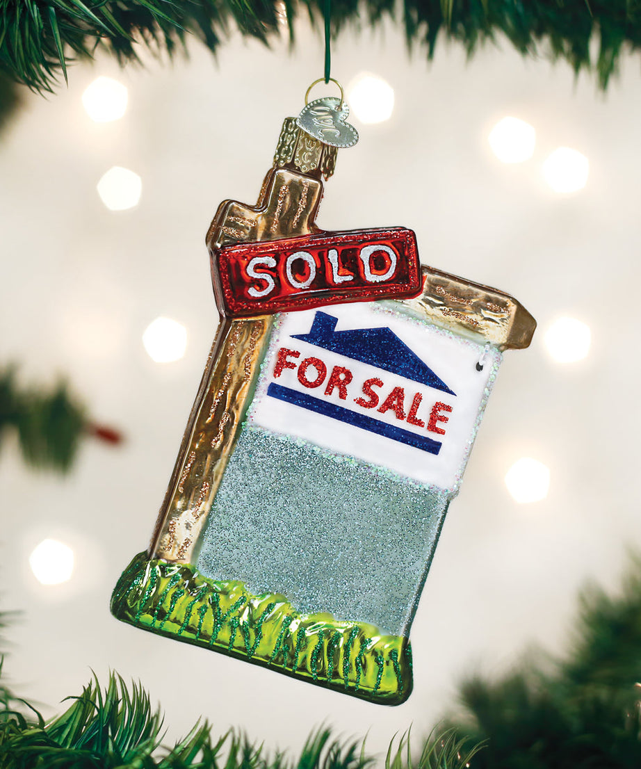 Realty Sign Ornament