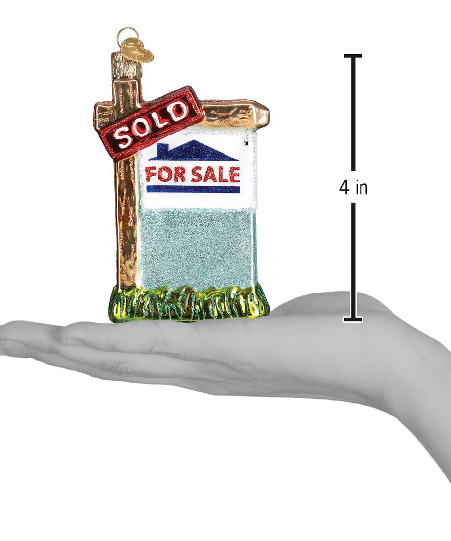 Realty Sign Ornament