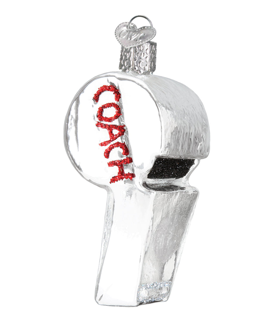 Coach's Whistle Ornament