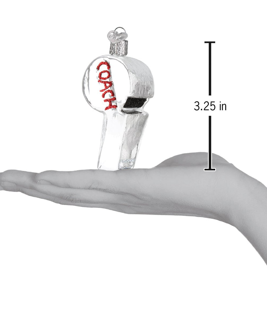 Coach's Whistle Ornament