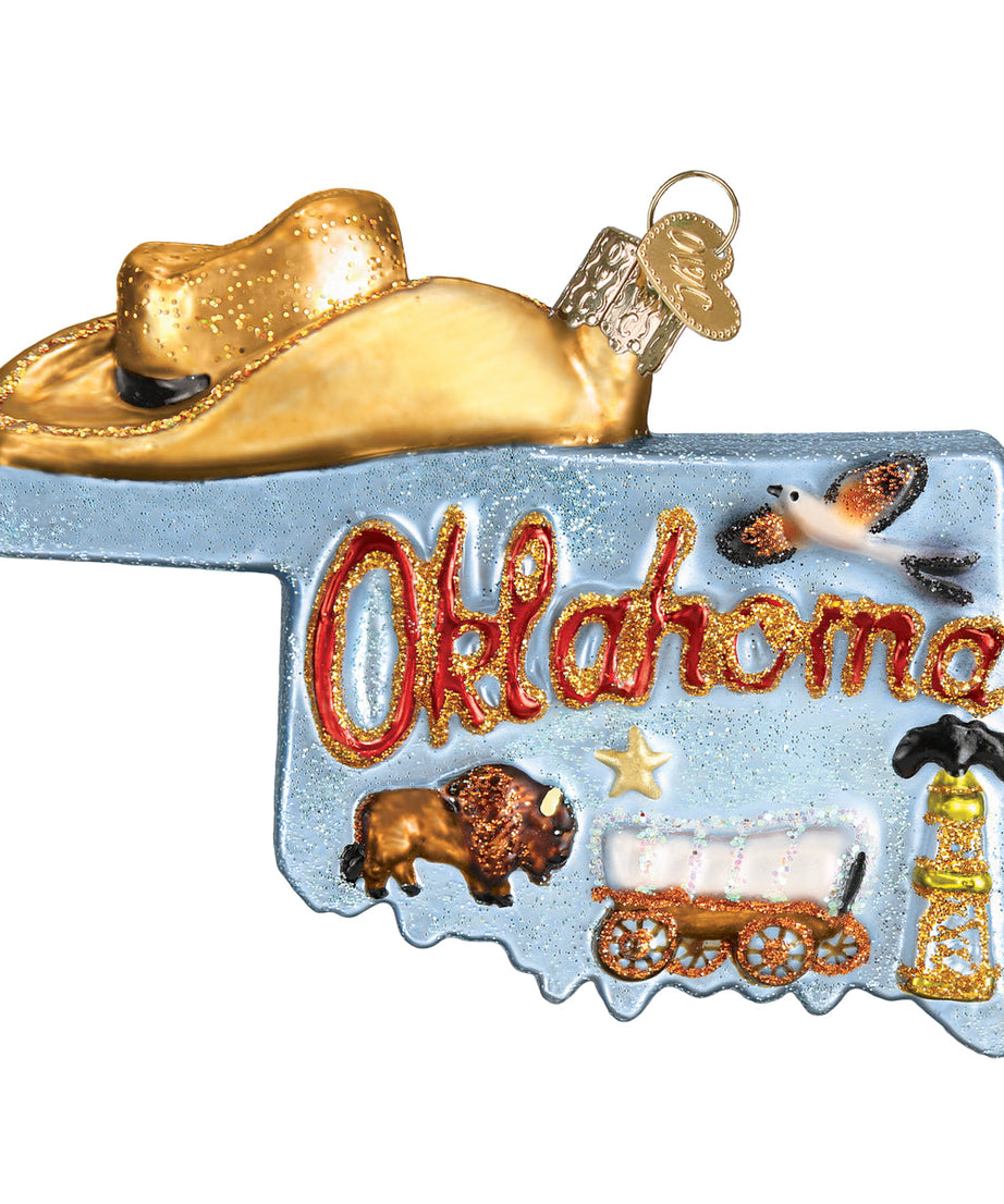State Of Oklahoma Ornament