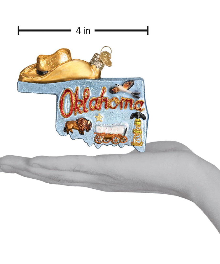 State Of Oklahoma Ornament