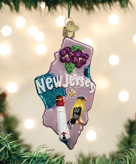 State Of New Jersey Ornament
