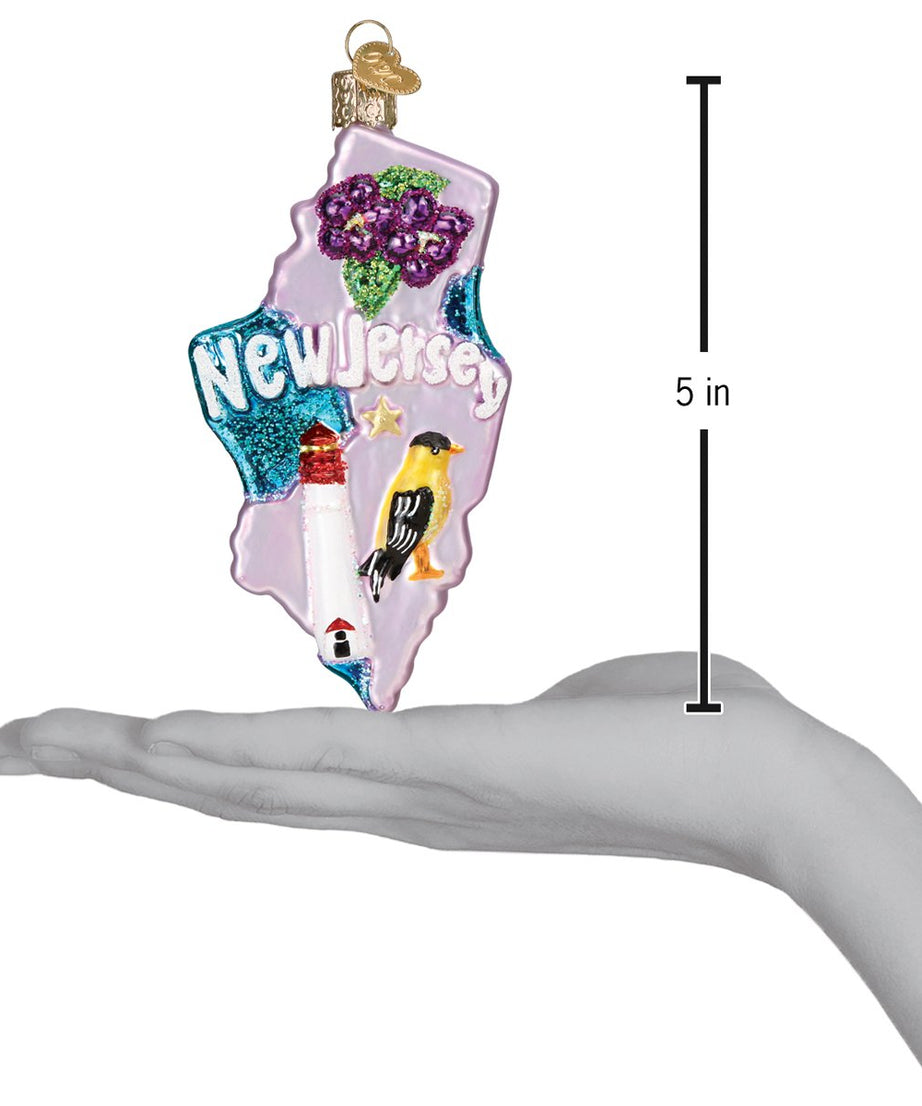 State Of New Jersey Ornament