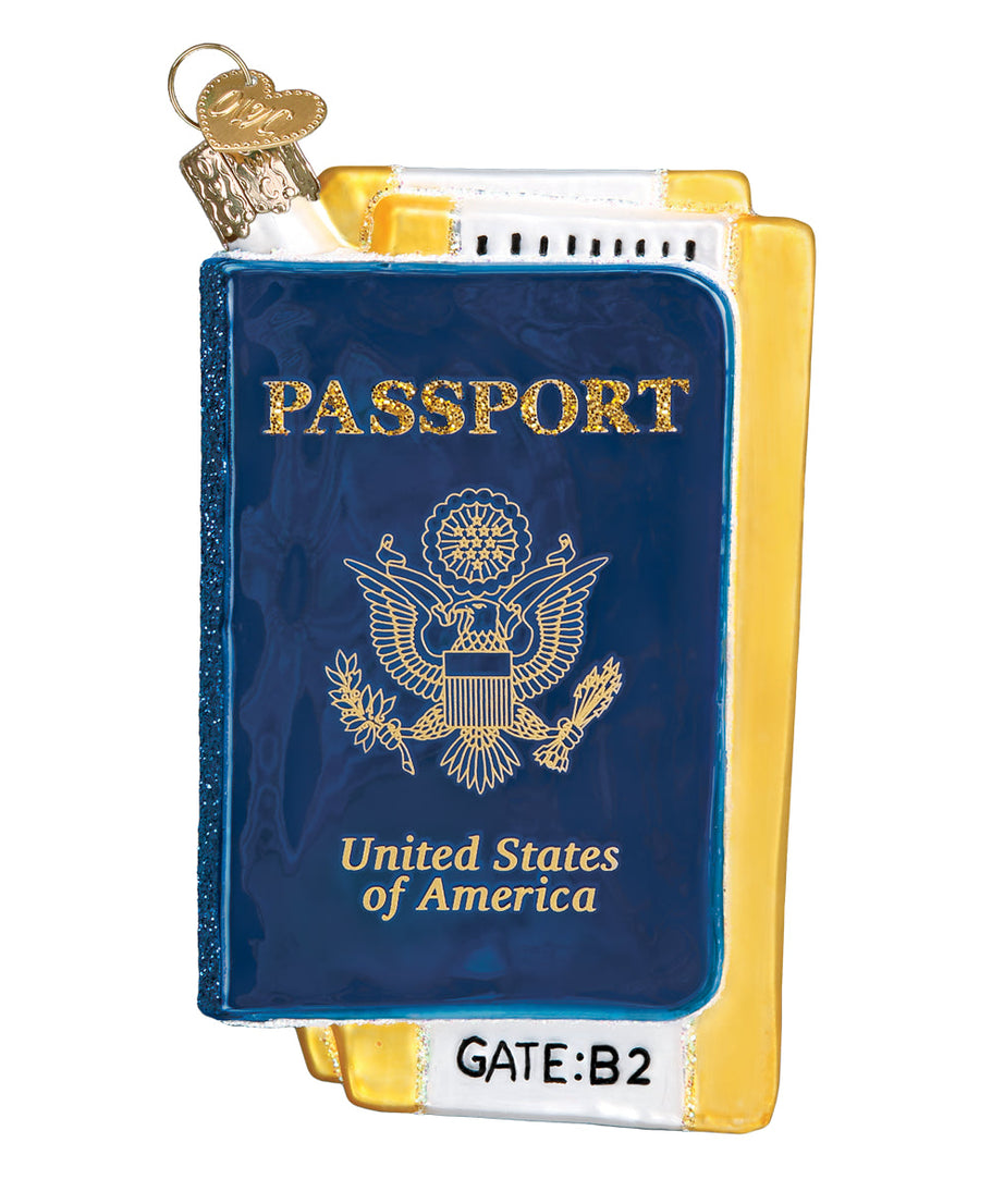 Passport Ornament
