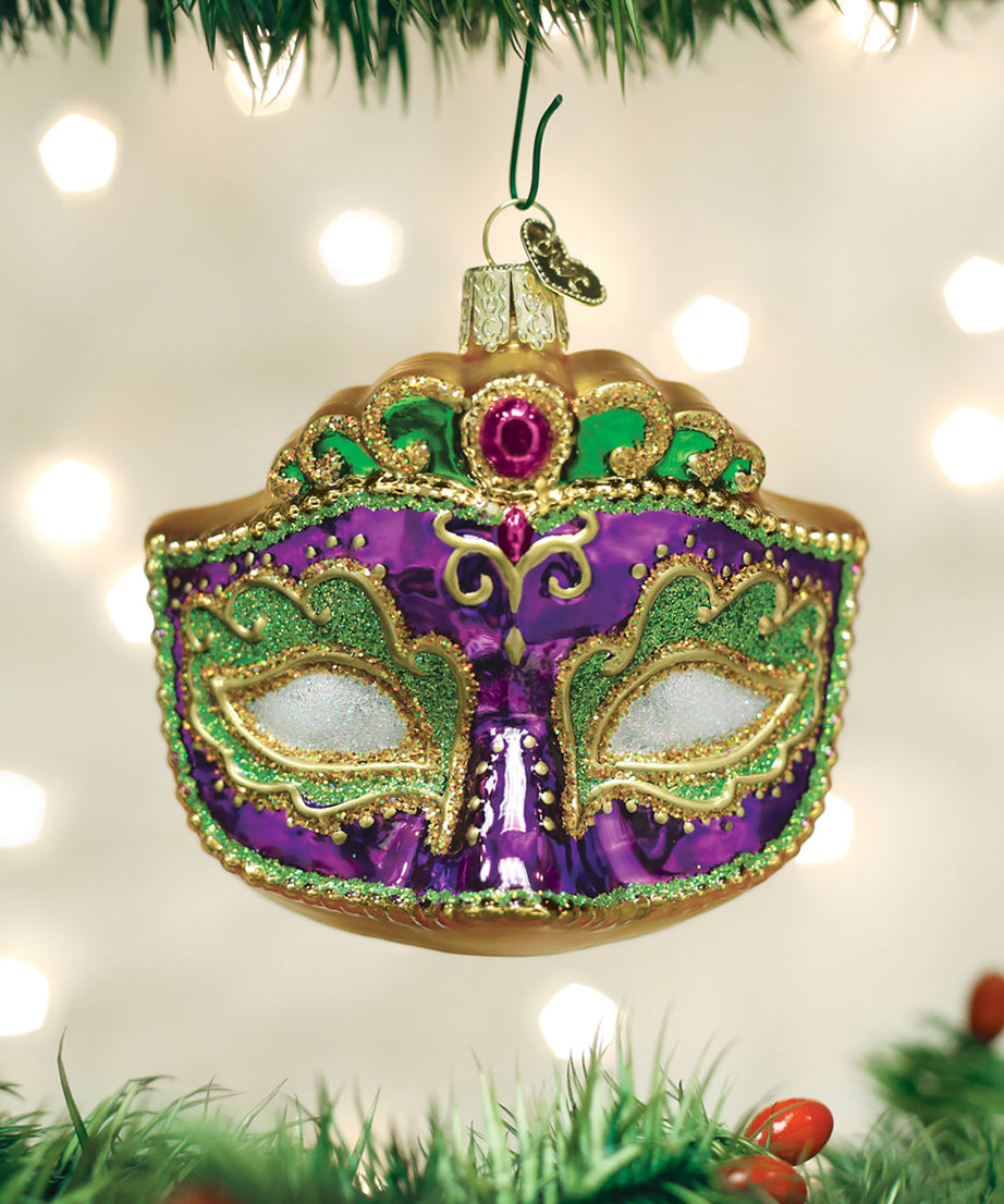 Mardi Gras Mask Ornament