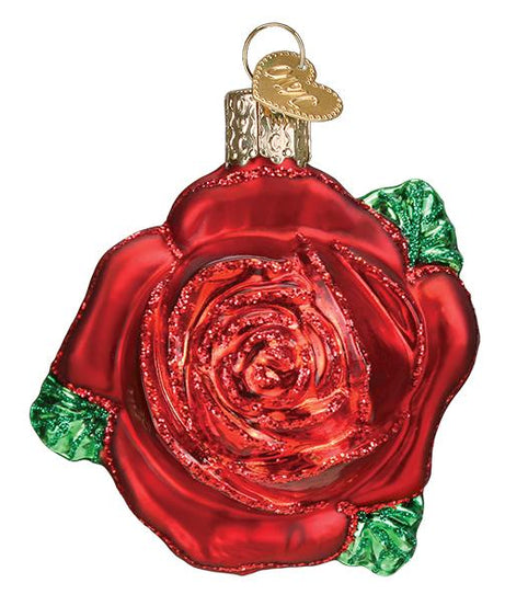 Red Rose Ornament