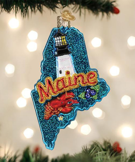State Of Maine Ornament