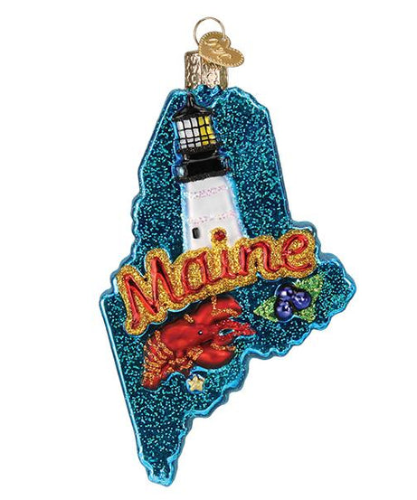 State Of Maine Ornament