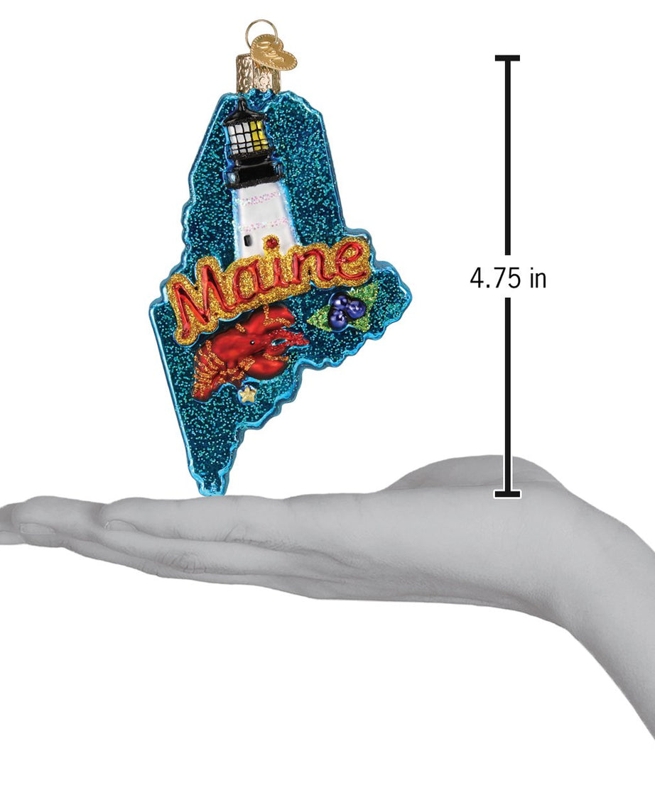 State Of Maine Ornament