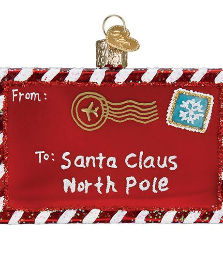 Letter To Santa Ornament