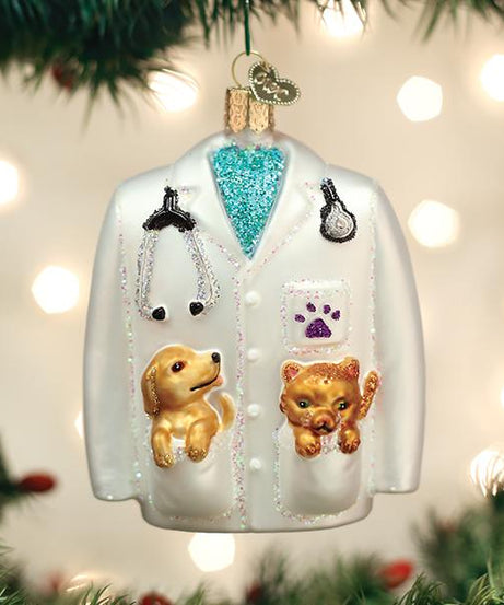 Veterinarian's Coat Ornament