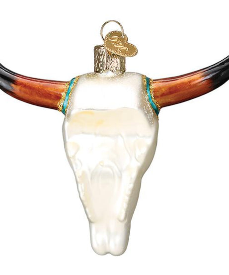 Southwestern Steer Skull Ornament