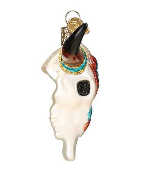 Southwestern Steer Skull Ornament