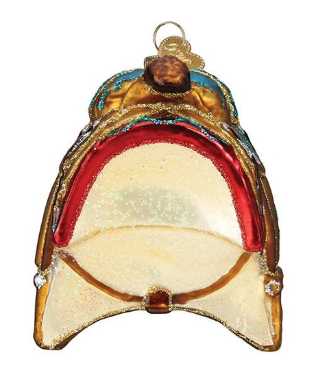 Western Saddle Ornament