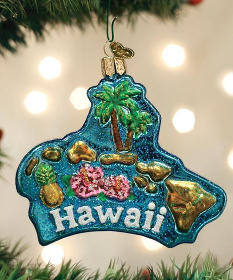 Hawaiian Islands Ornament