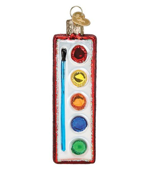 Watercolor Palette Ornament