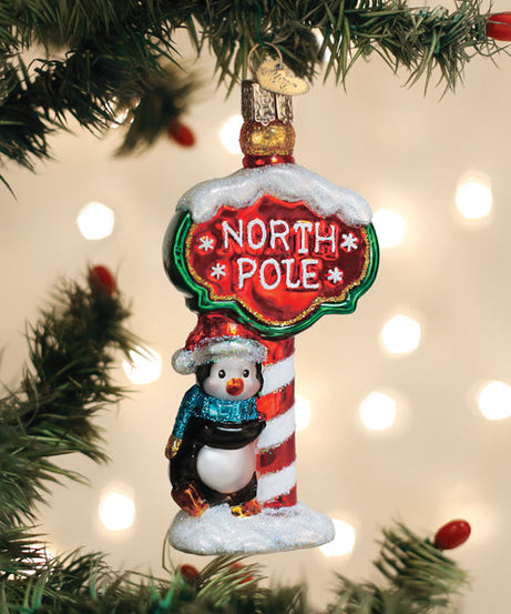 North Pole Ornament