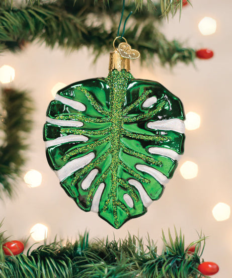 Monstera Leaf Ornament