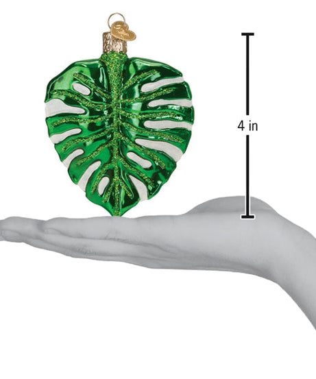 Monstera Leaf Ornament