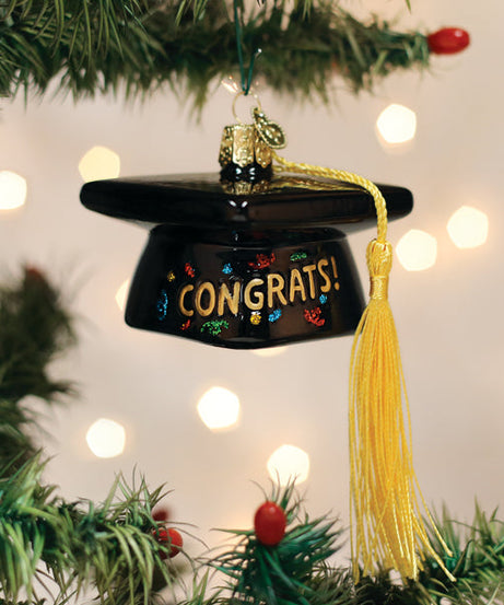 Graduation Cap Ornament - Grazingbelles