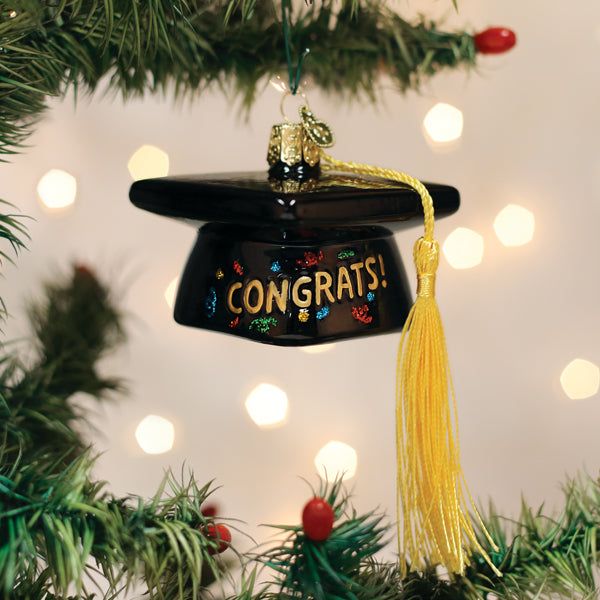 Graduation Cap Ornament - Grazingbelles
