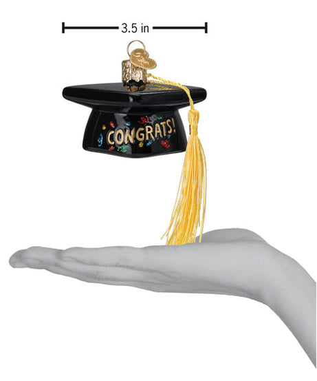 Graduation Cap Ornament - Grazingbelles