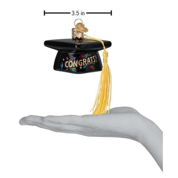Graduation Cap Ornament - Grazingbelles