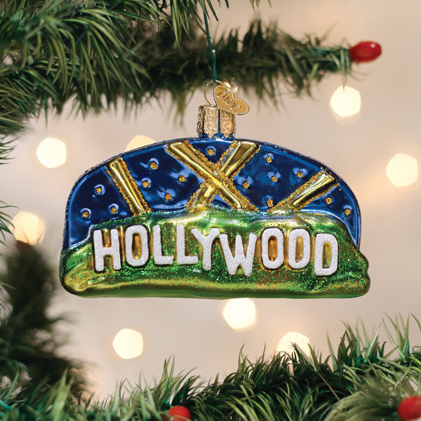 Hollywood Sign Ornament - Grazingbelles