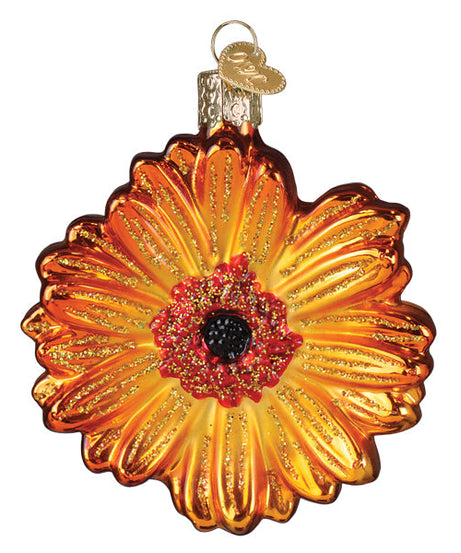Sunset Gerbera Daisy Ornament